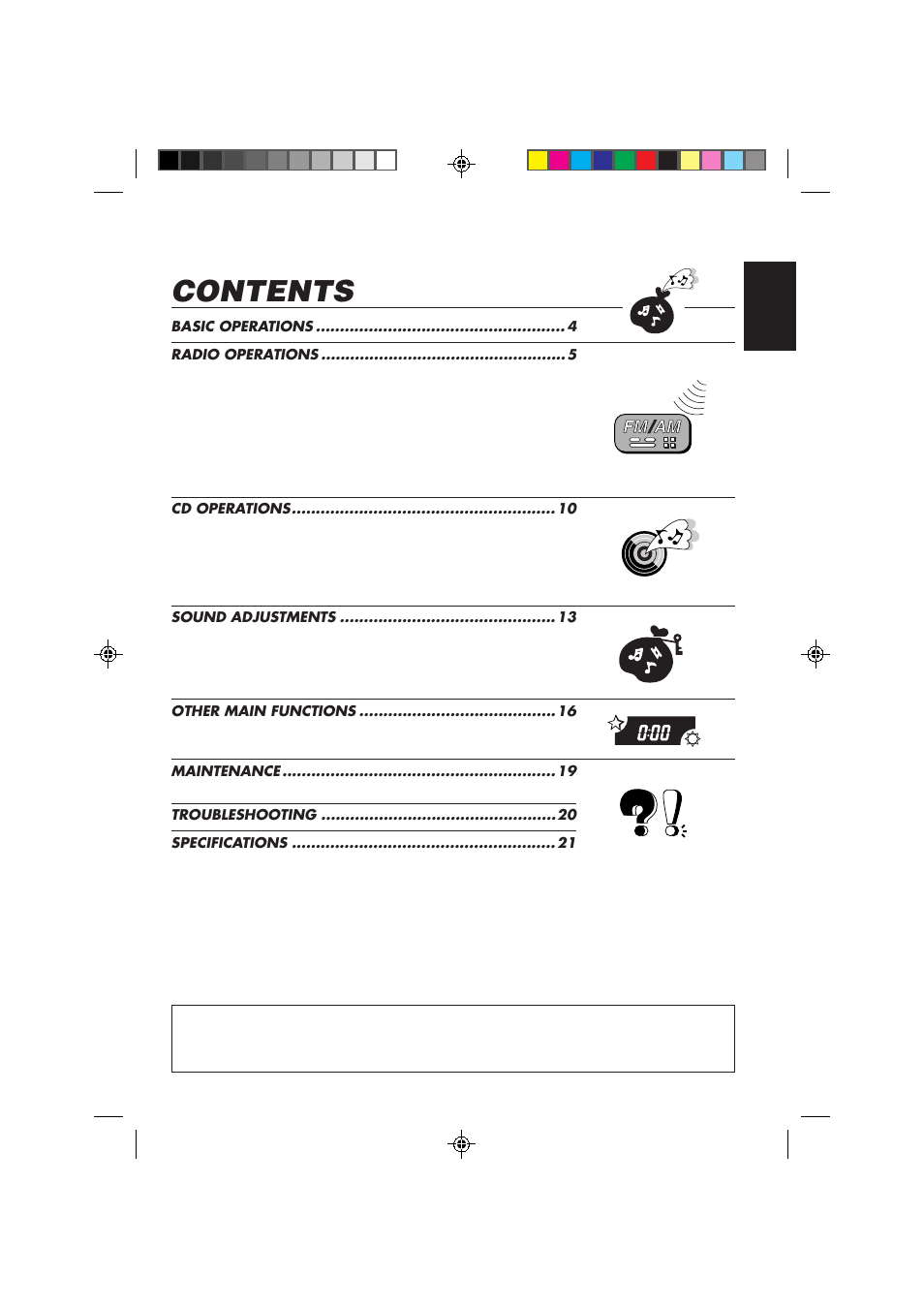 JVC KD-S636 User Manual | Page 3 / 22