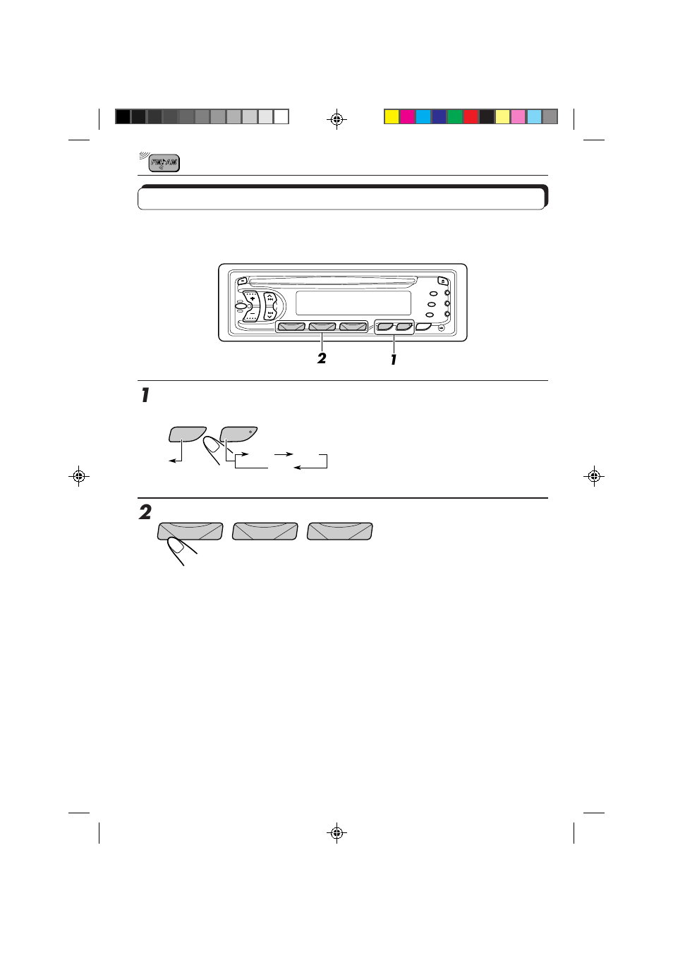 Tuning into a preset station | JVC KD-S636 User Manual | Page 8 / 22
