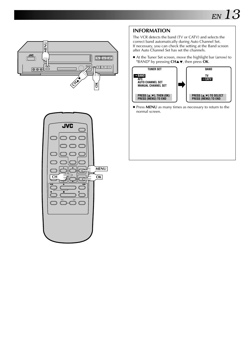 Information | JVC HI-FI HR-J642U User Manual | Page 13 / 48