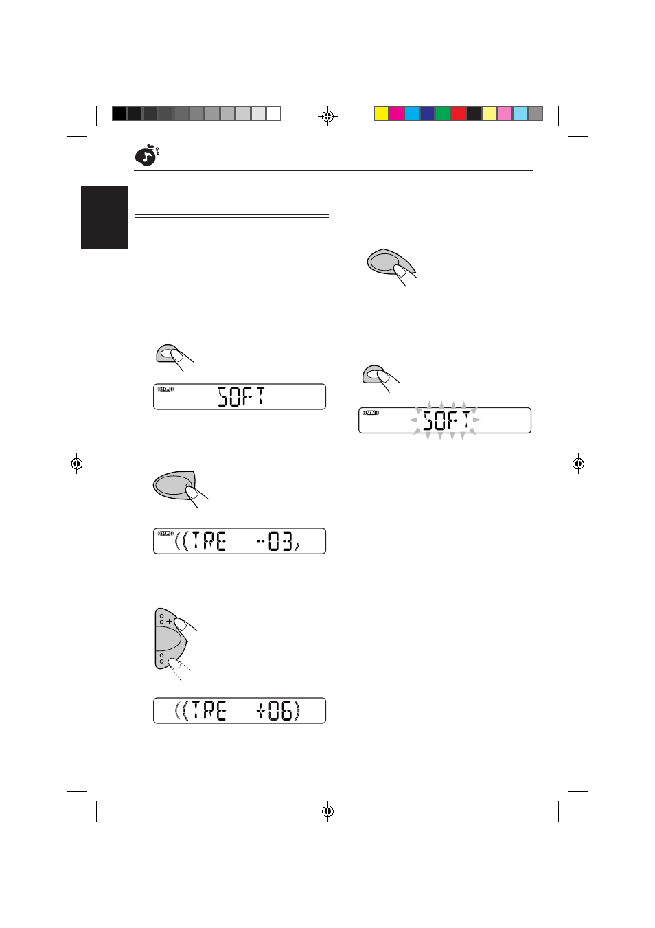 Storing your own sound adjustments | JVC GET0063-001A User Manual | Page 14 / 32