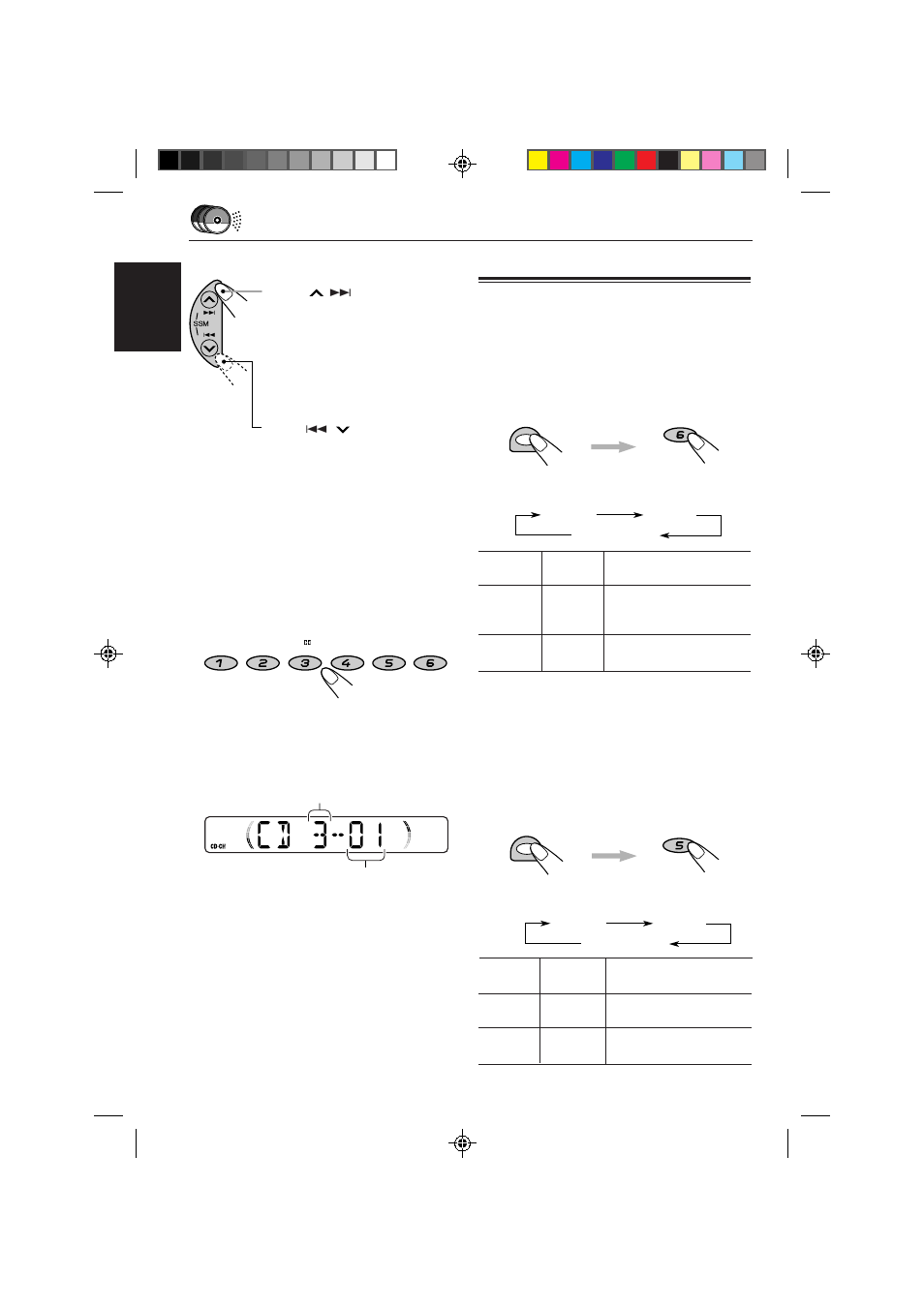 Selecting cd playback modes | JVC GET0063-001A User Manual | Page 20 / 32