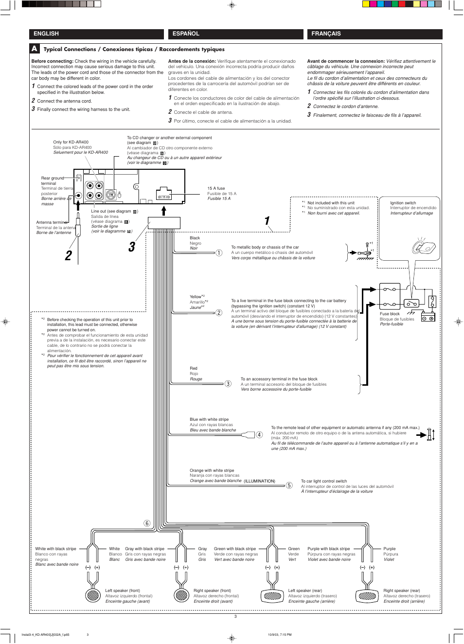 JVC KD-G400 User Manual | Page 41 / 42