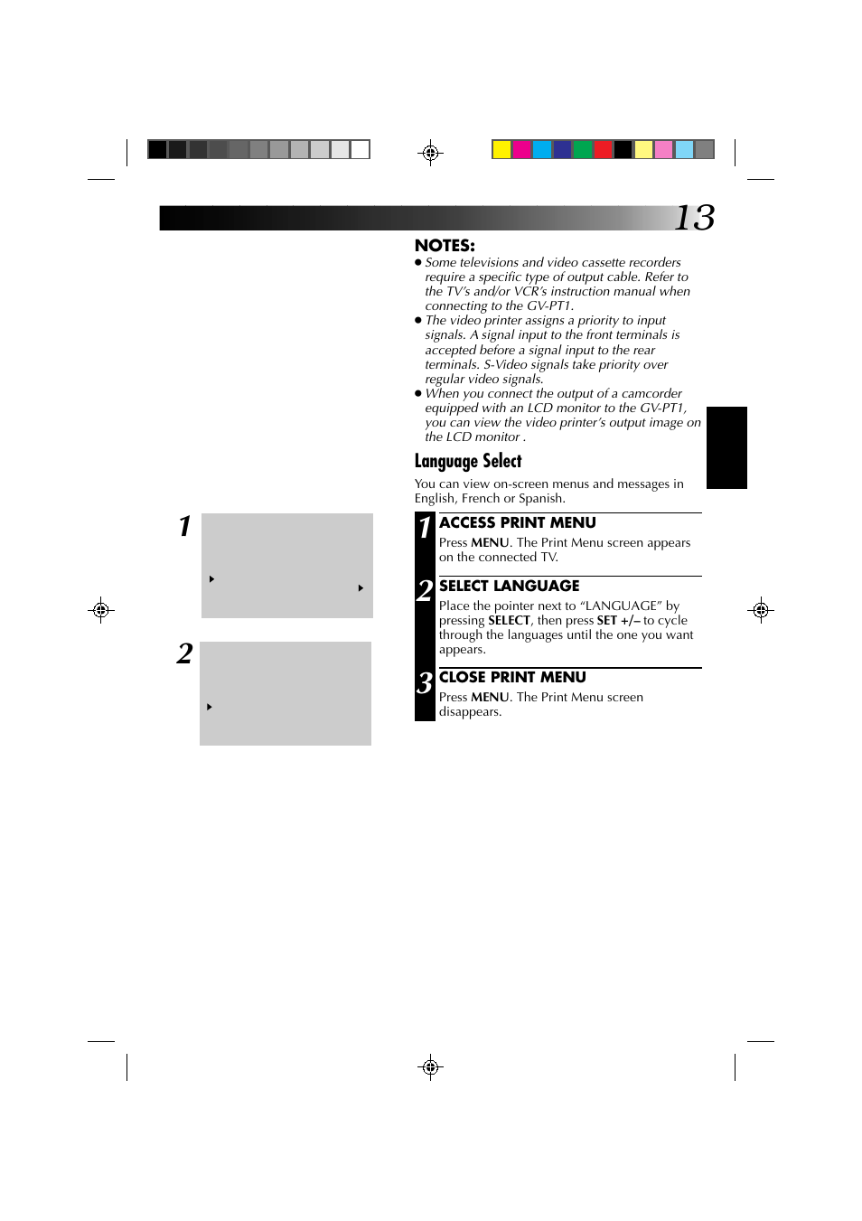 JVC GV-PT1 User Manual | Page 13 / 36