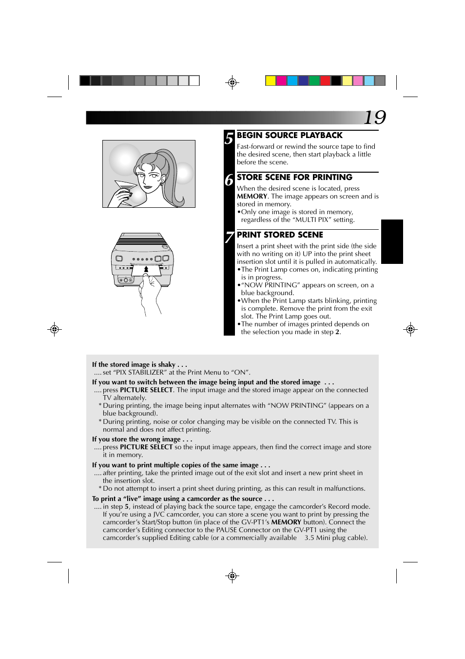 JVC GV-PT1 User Manual | Page 19 / 36