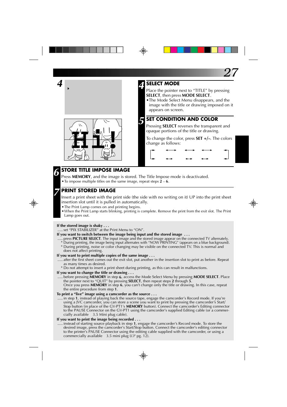 JVC GV-PT1 User Manual | Page 27 / 36