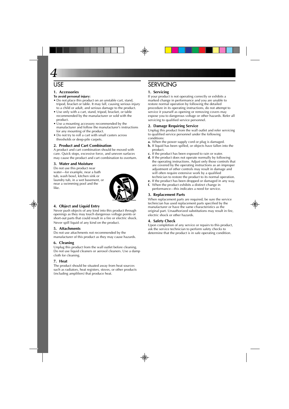 Servicing | JVC GV-PT1 User Manual | Page 4 / 36