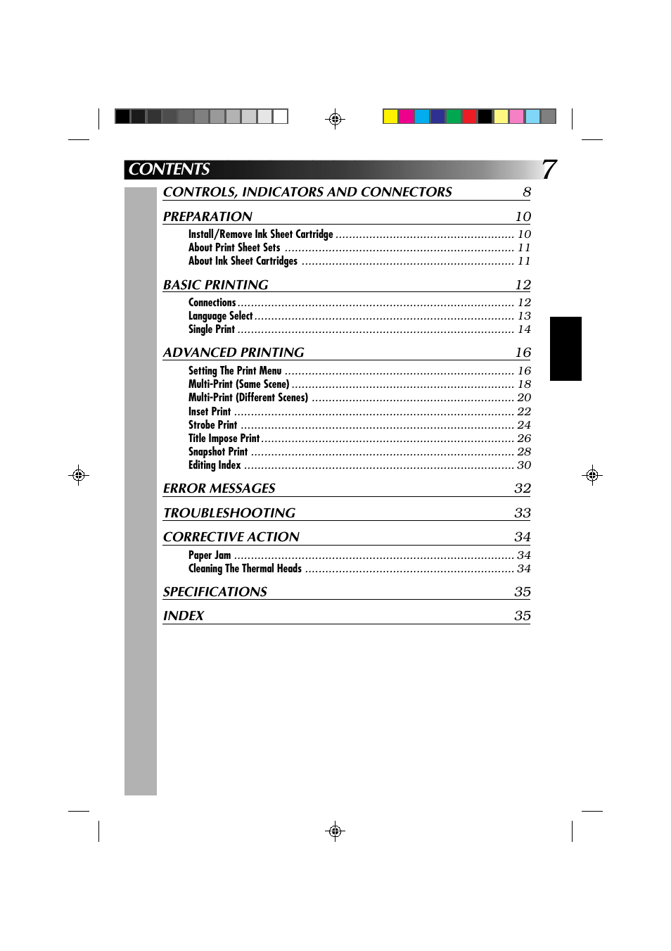 JVC GV-PT1 User Manual | Page 7 / 36