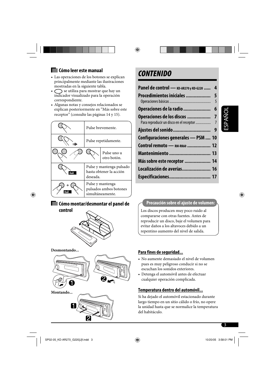 JVC KD-AR270 User Manual | Page 19 / 50