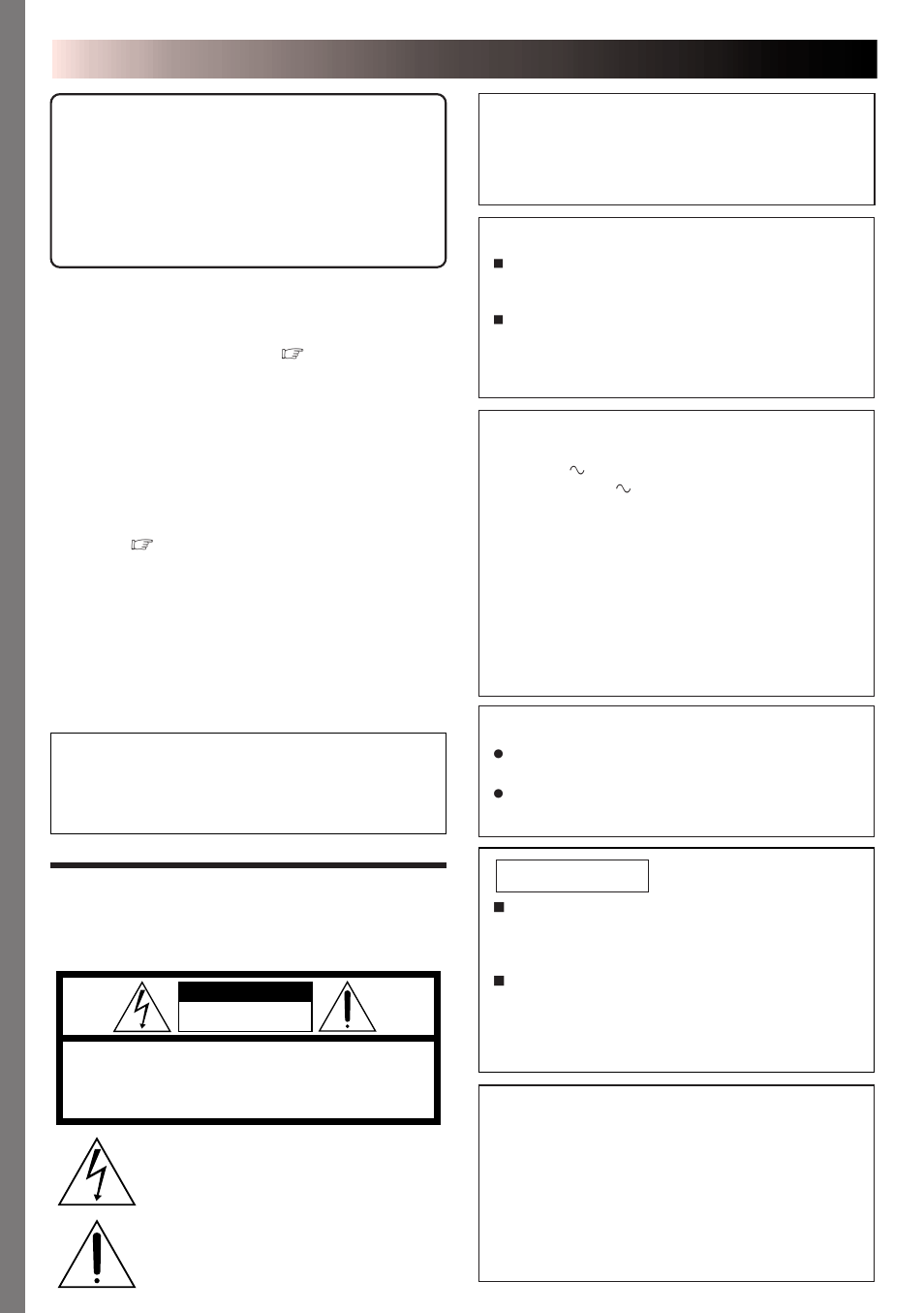 Safety precautions, Dear customer, Important | Cautions | JVC GV-HT1U User Manual | Page 2 / 52