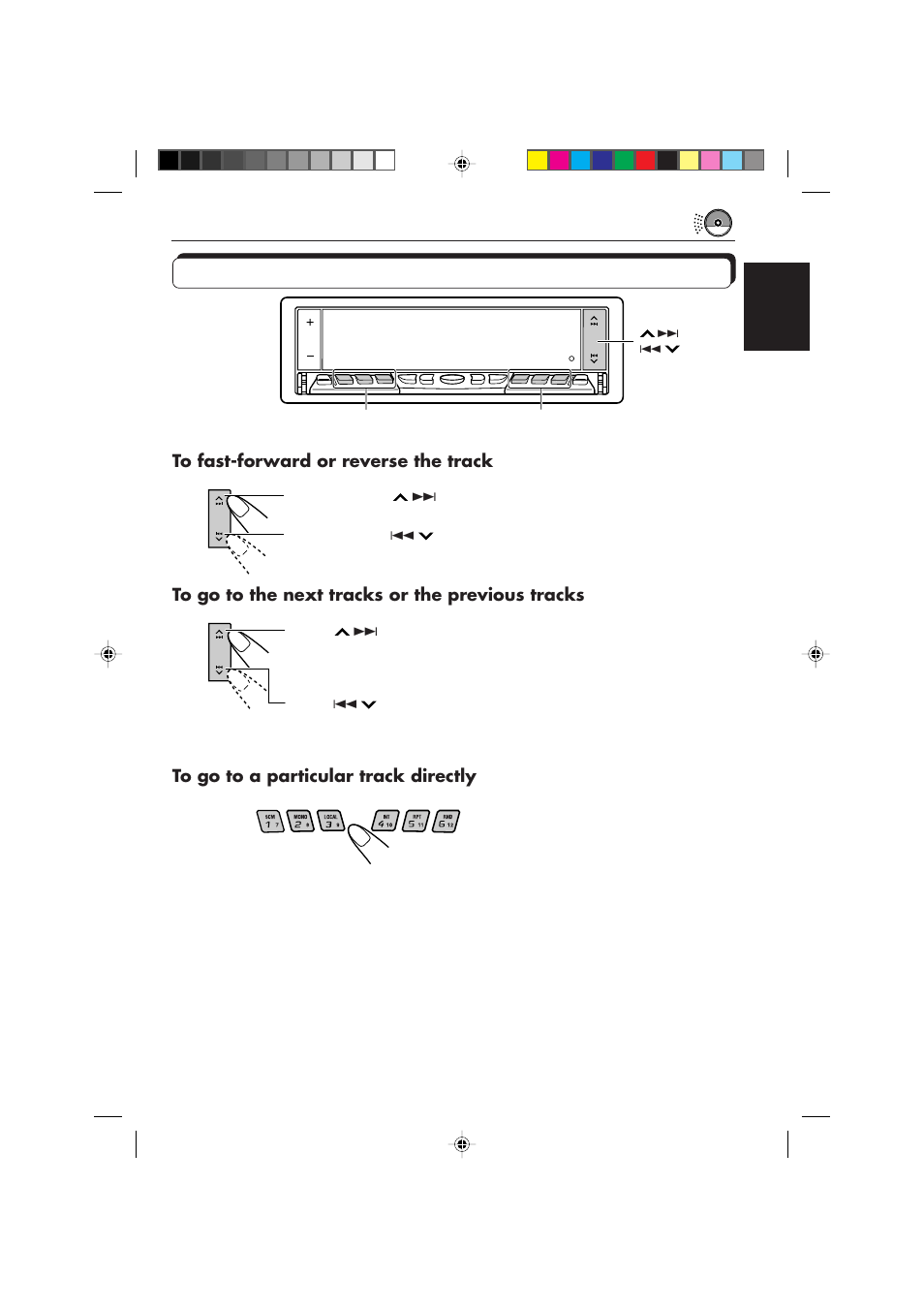 Locating a track or a particular portion on a cd | JVC KD-LX10R User Manual | Page 21 / 56