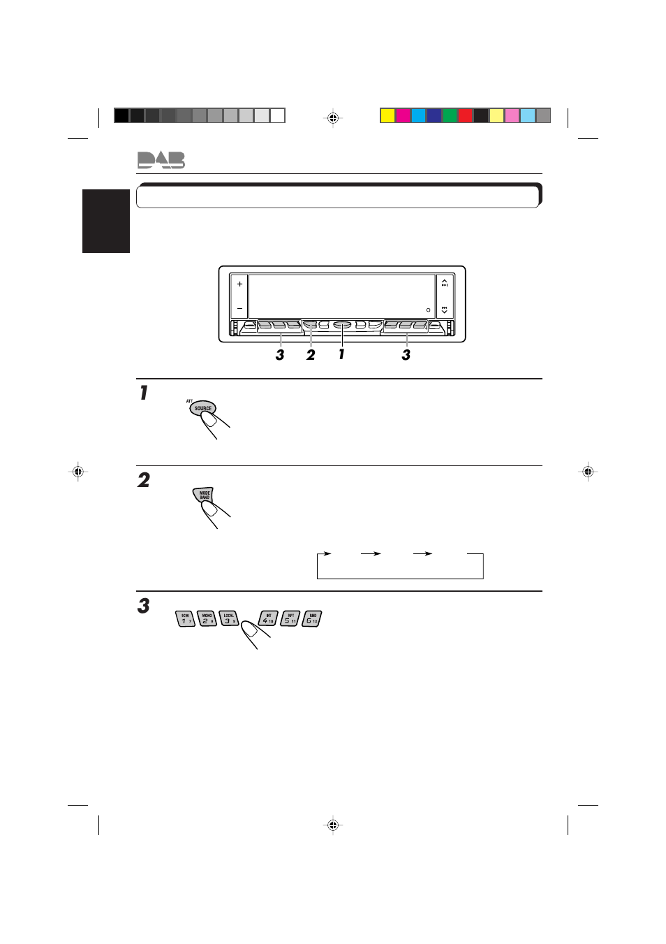 Tuning into a preset dab service | JVC KD-LX10R User Manual | Page 50 / 56