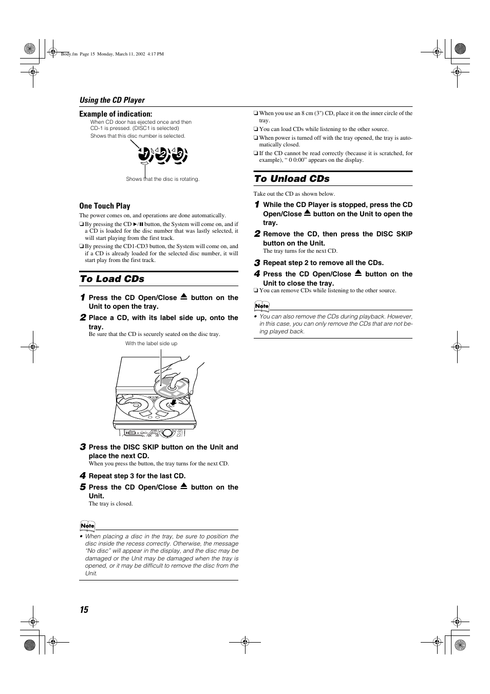 JVC CA-MXK30R User Manual | Page 18 / 38