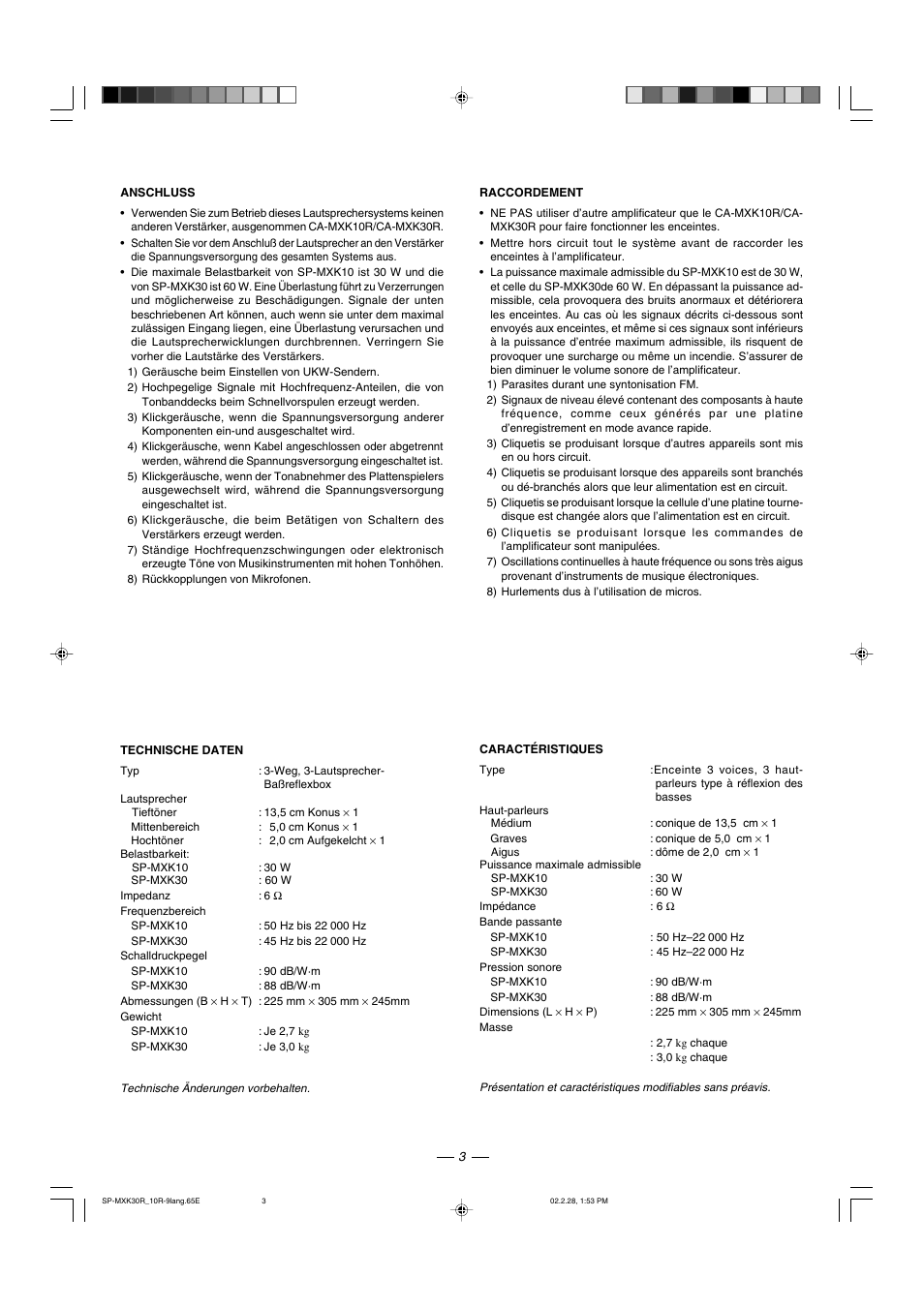 JVC CA-MXK30R User Manual | Page 35 / 38