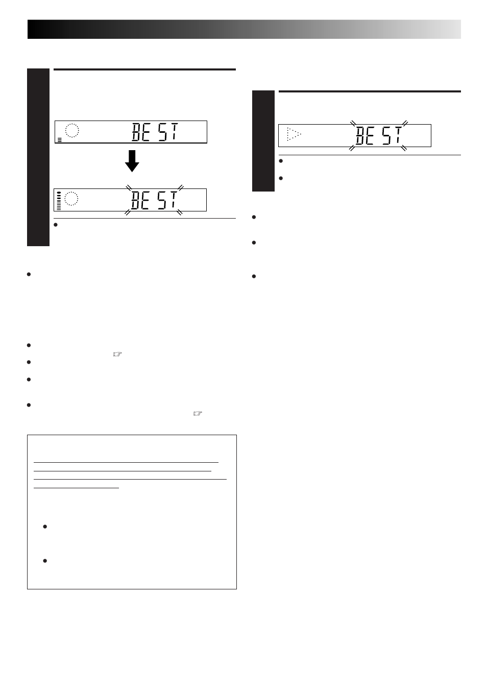 Start recording, Start playback, Recording | Playback, Attention | JVC HR-J468EU EN User Manual | Page 21 / 52