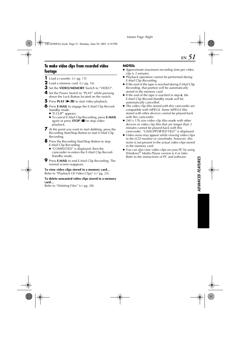 JVC GR-D201 User Manual | Page 51 / 88