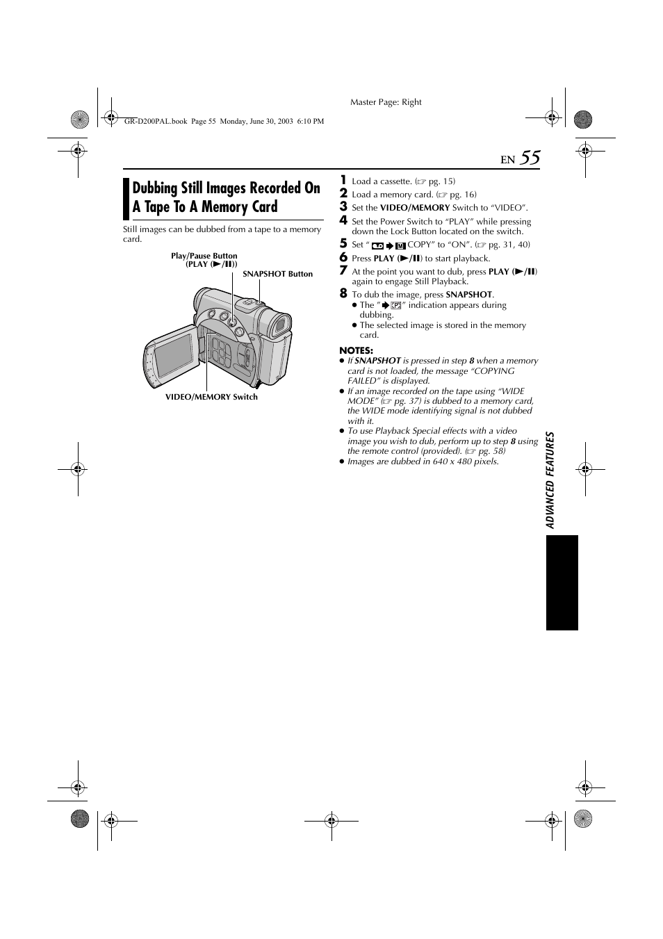 JVC GR-D201 User Manual | Page 55 / 88