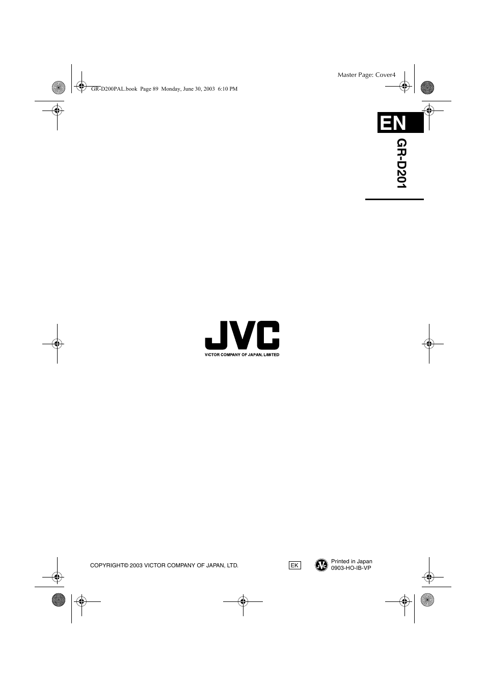 Gr-d20 1 | JVC GR-D201 User Manual | Page 88 / 88