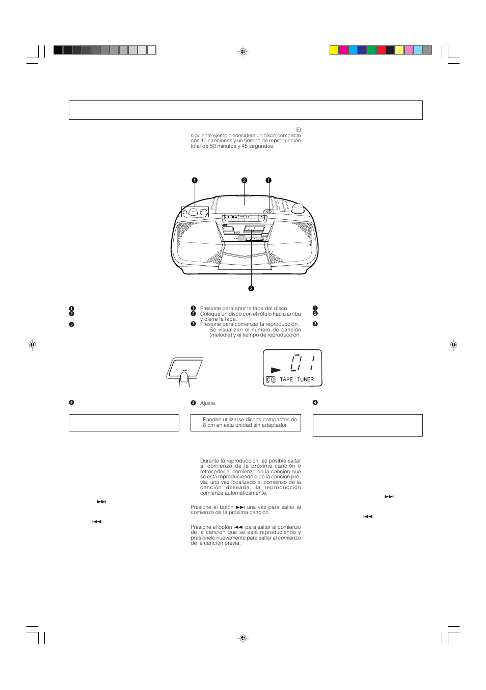 On/standby standby on one-touch operation, Fm/am | JVC RC-BX15BU User Manual | Page 14 / 24