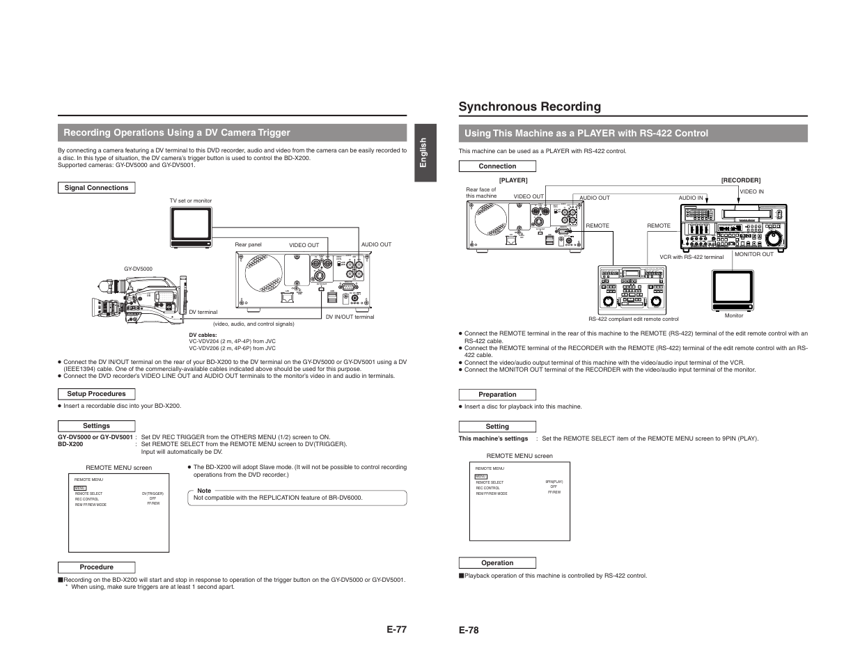 JVC BD-X200E User Manual | Page 47 / 62