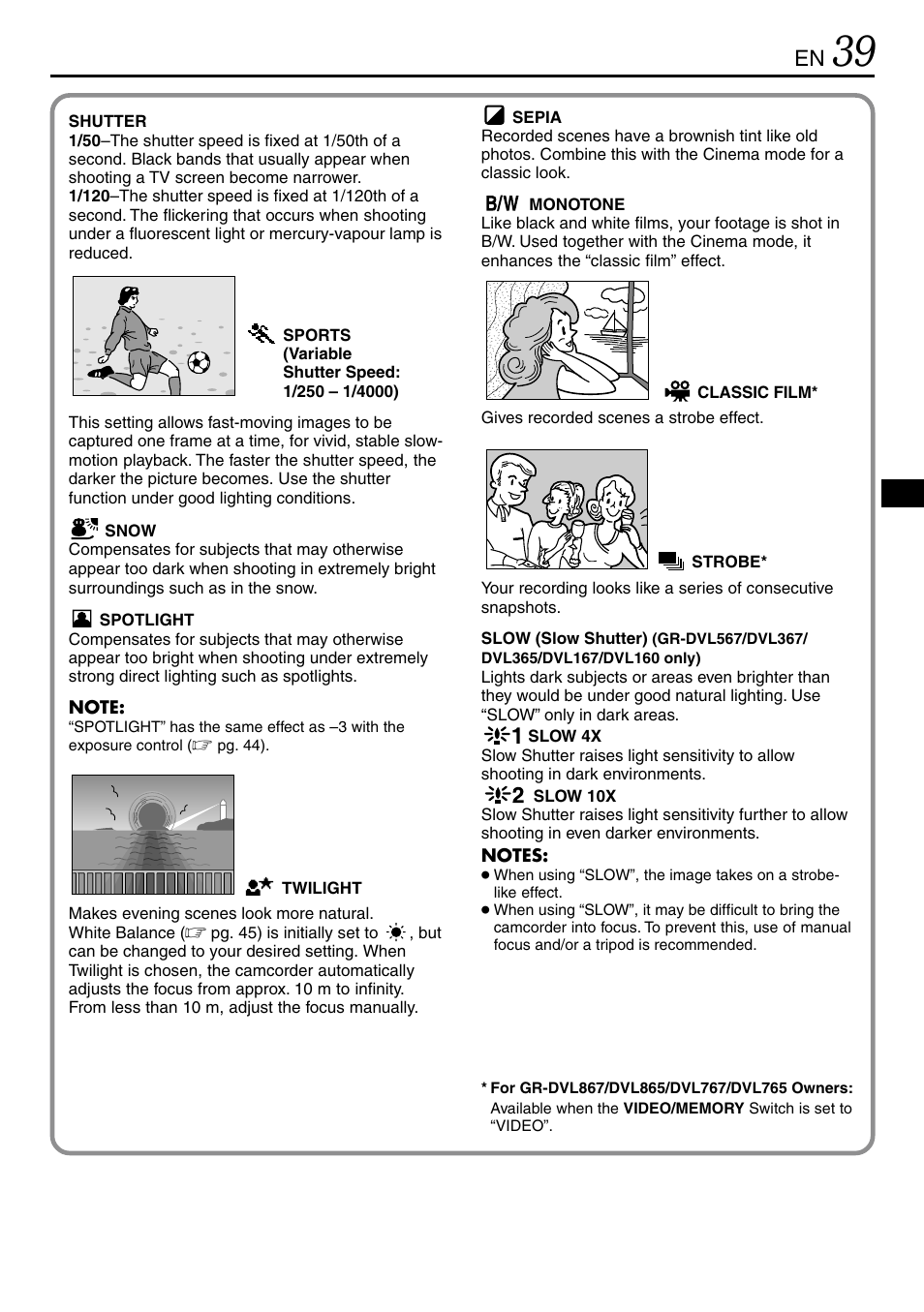 JVC GR-DVL365 User Manual | Page 39 / 88