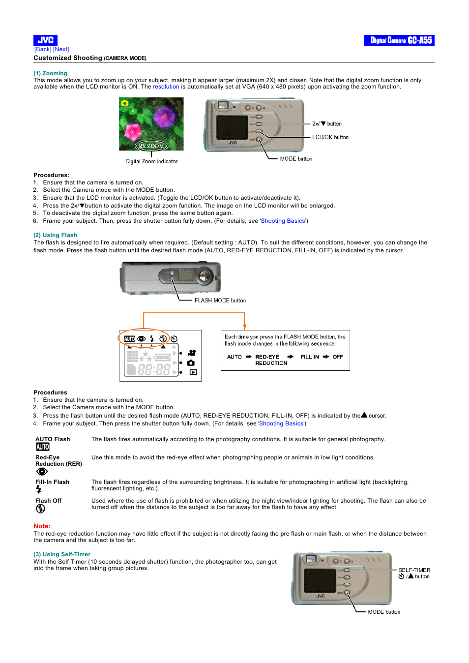 JVC GC-A55 User Manual | Page 18 / 38