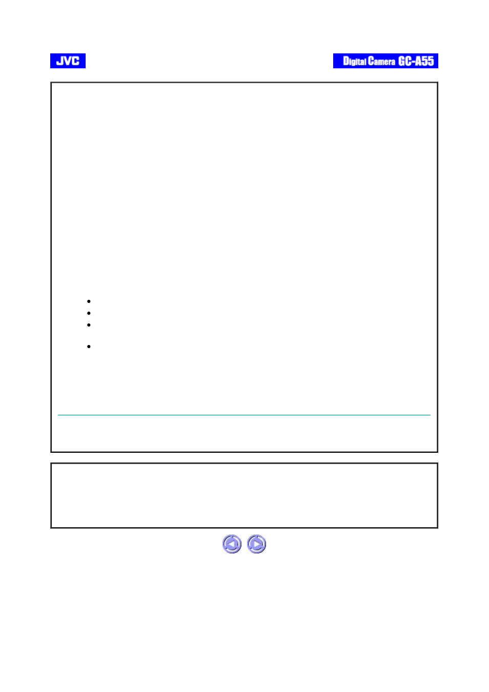 Fcc information, Caution, Information (for canada) | JVC GC-A55 User Manual | Page 4 / 38