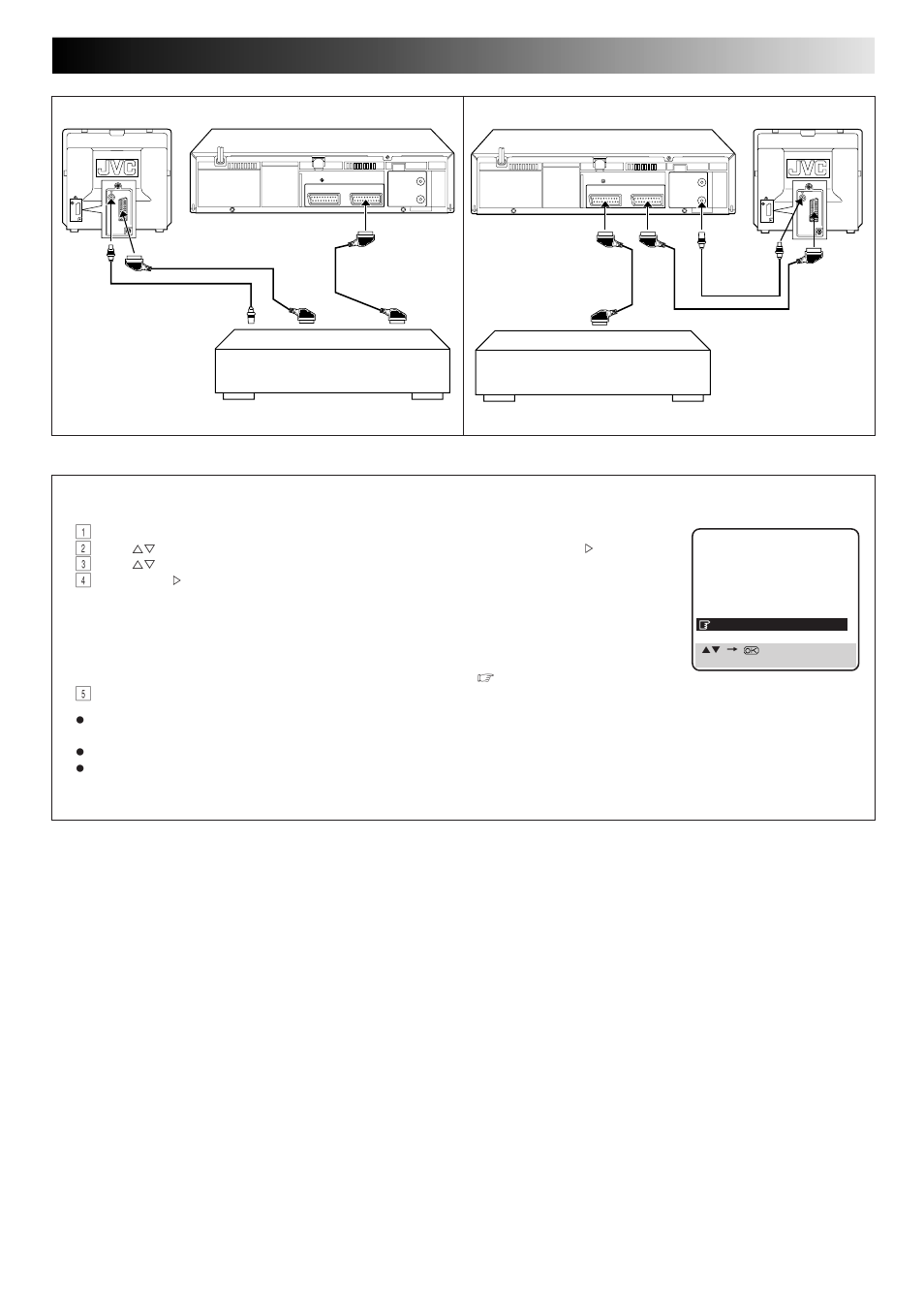 Av2 select setting | JVC HR-J313EU User Manual | Page 31 / 52