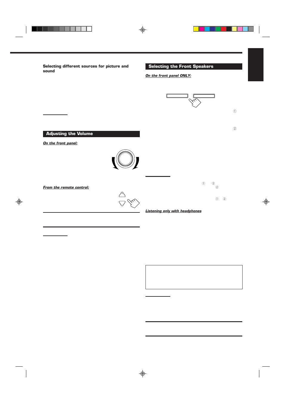 English | JVC RX-6510VBK User Manual | Page 13 / 40