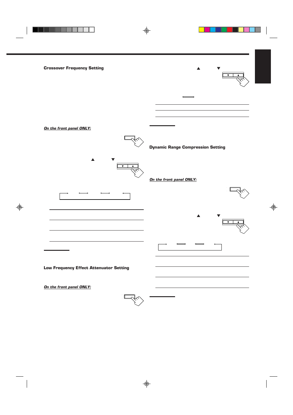 English | JVC RX-6510VBK User Manual | Page 17 / 40