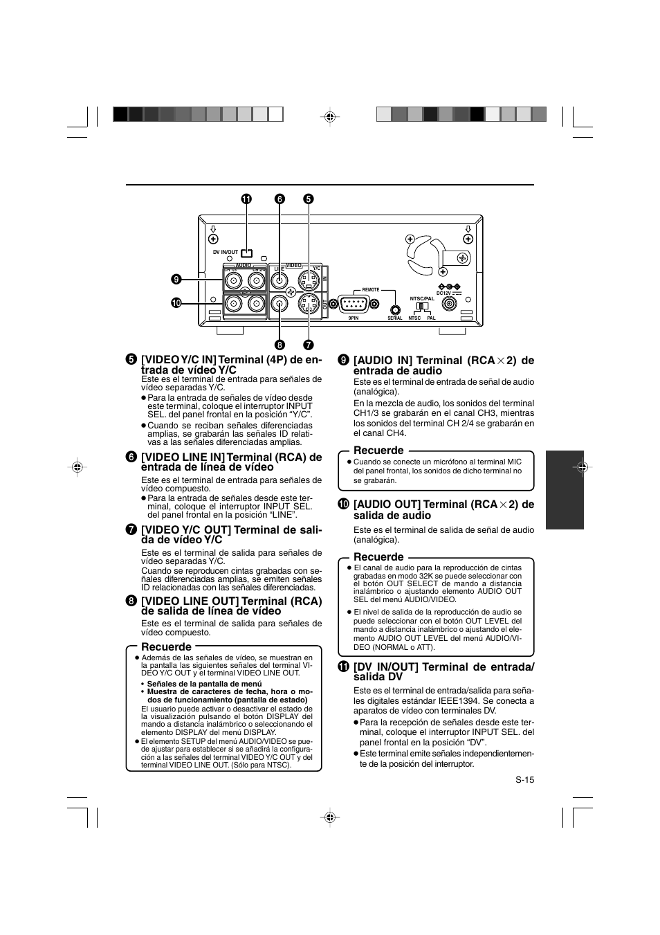 JVC BR-DV3000E User Manual | Page 225 / 350