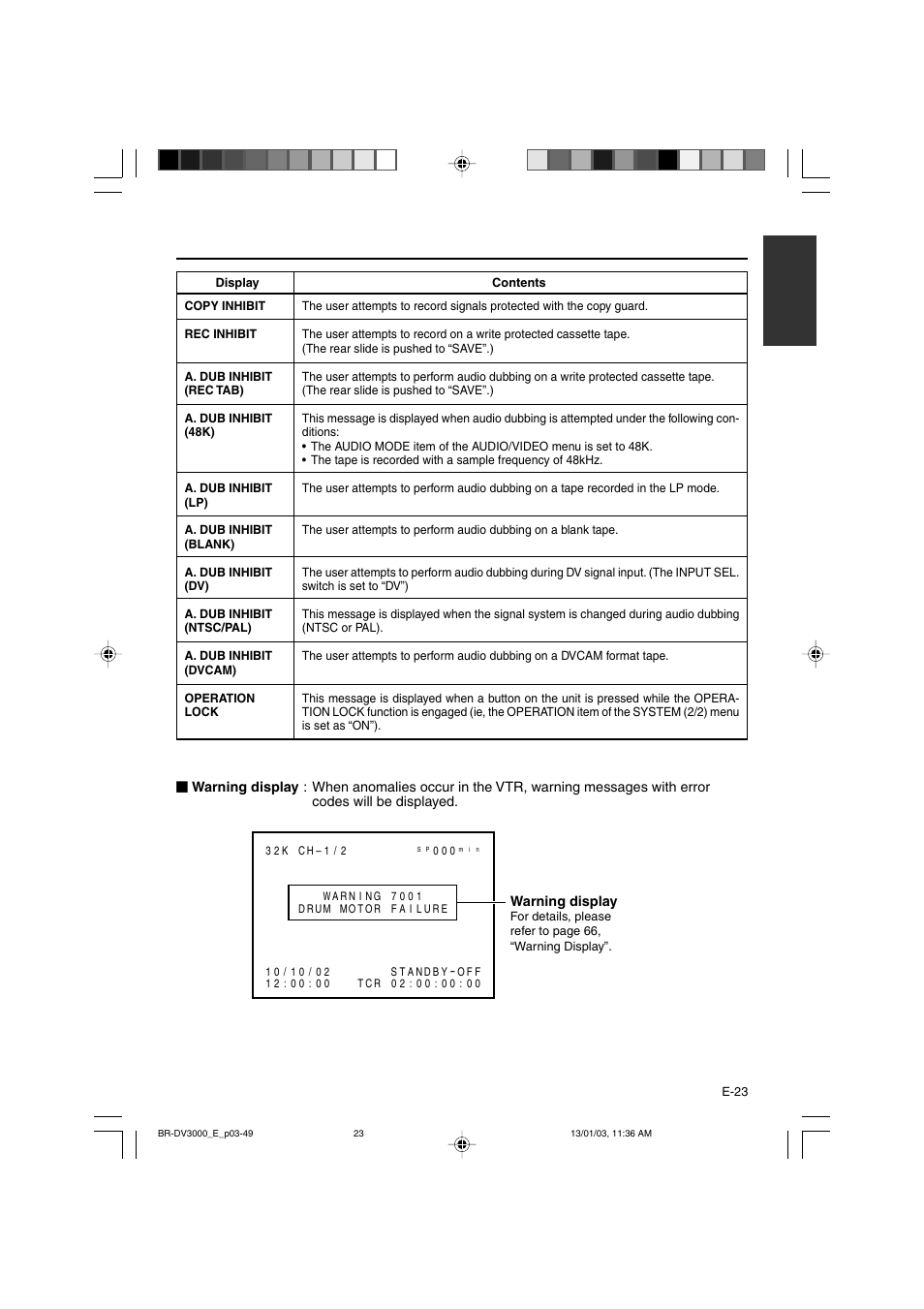 JVC BR-DV3000E User Manual | Page 23 / 350