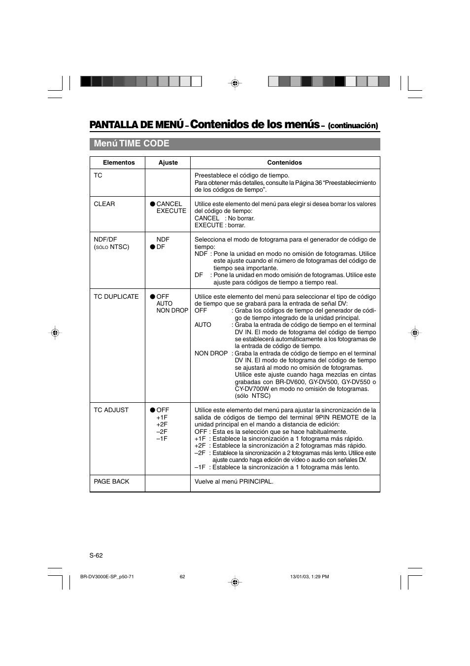 JVC BR-DV3000E User Manual | Page 272 / 350