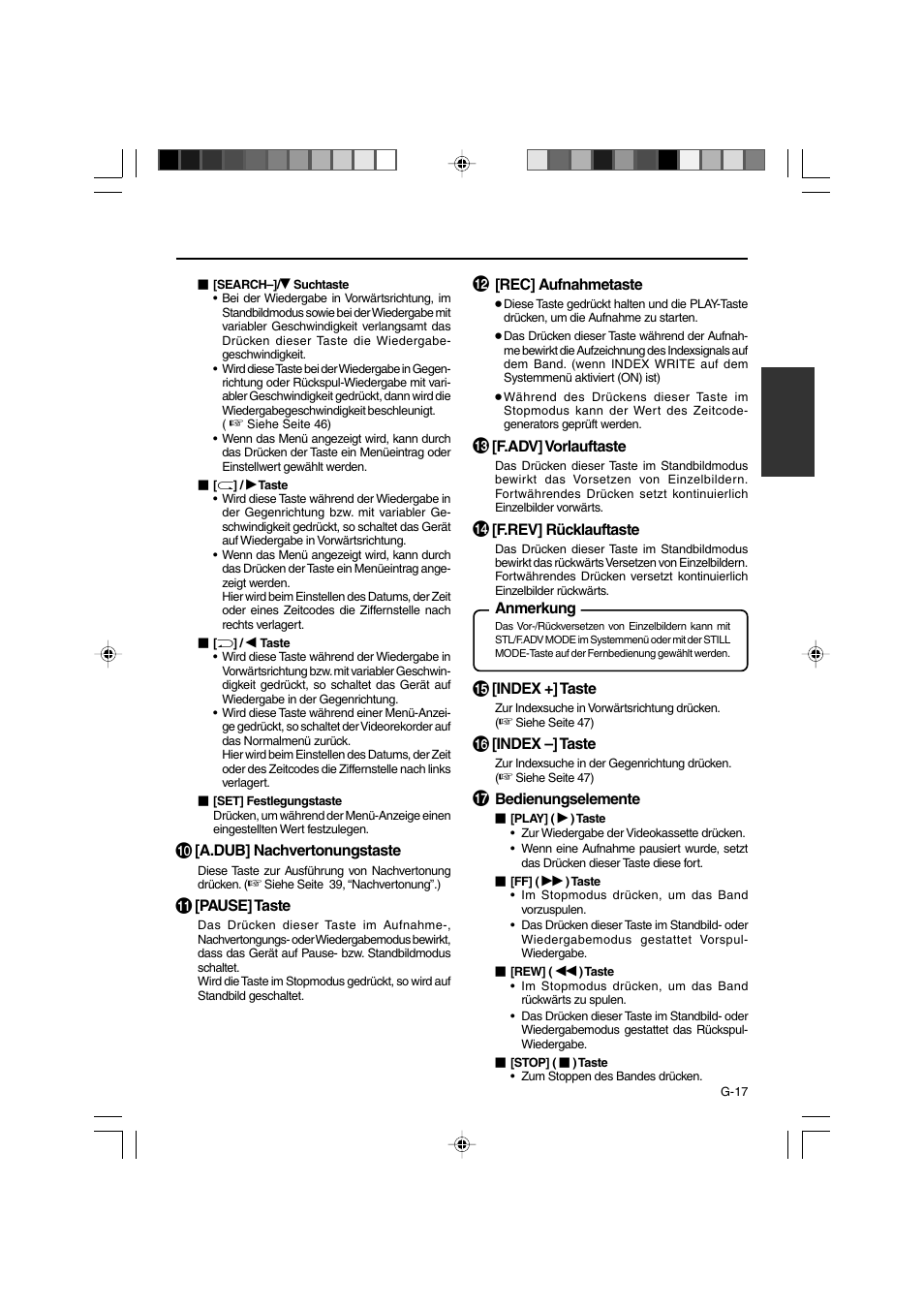 JVC BR-DV3000E User Manual | Page 87 / 350