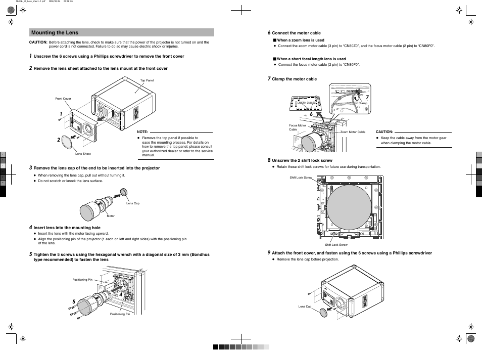 JVC DLA-SH4KNL User Manual | Page 2 / 2