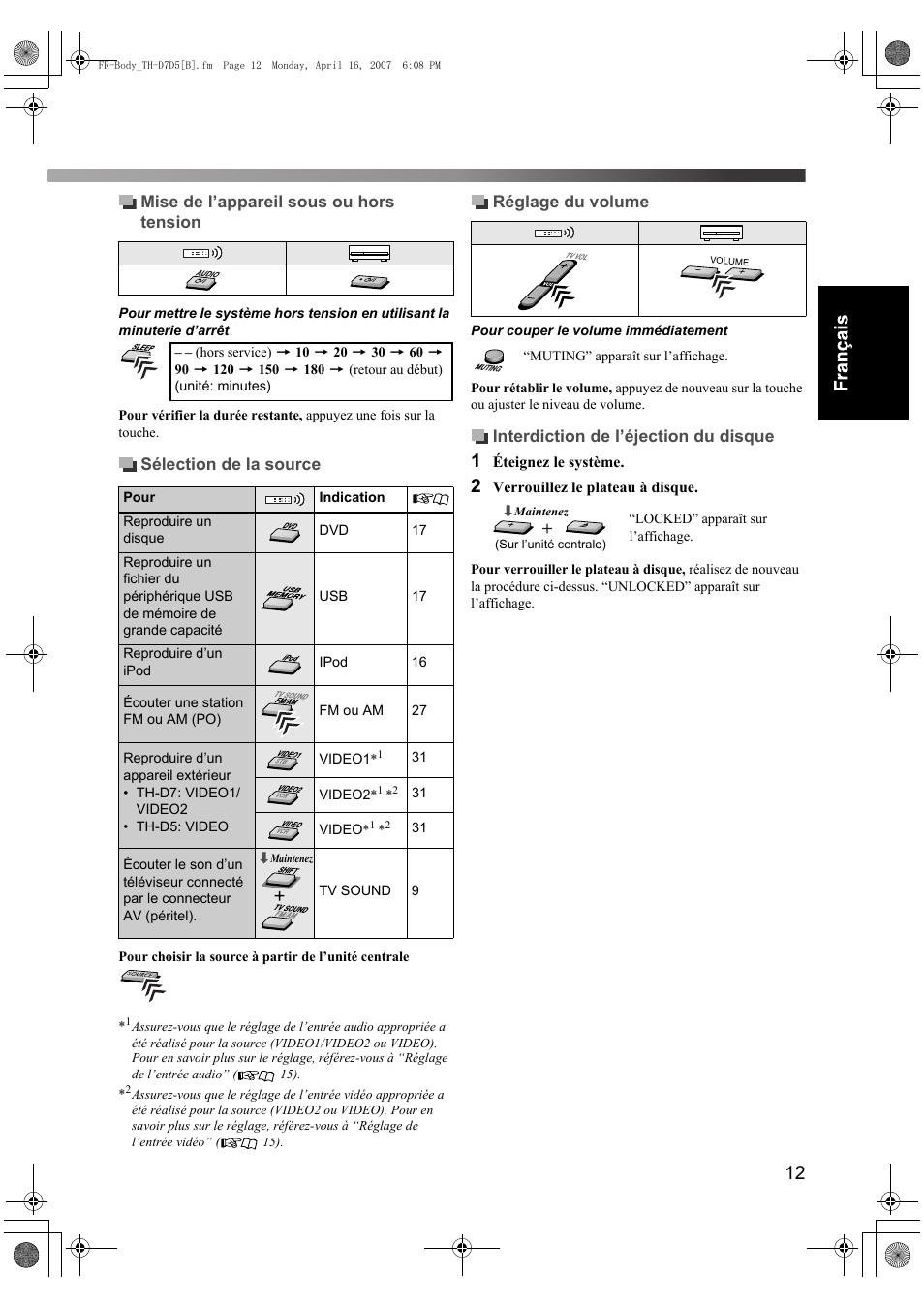 JVC TH-D7 User Manual | Page 55 / 82