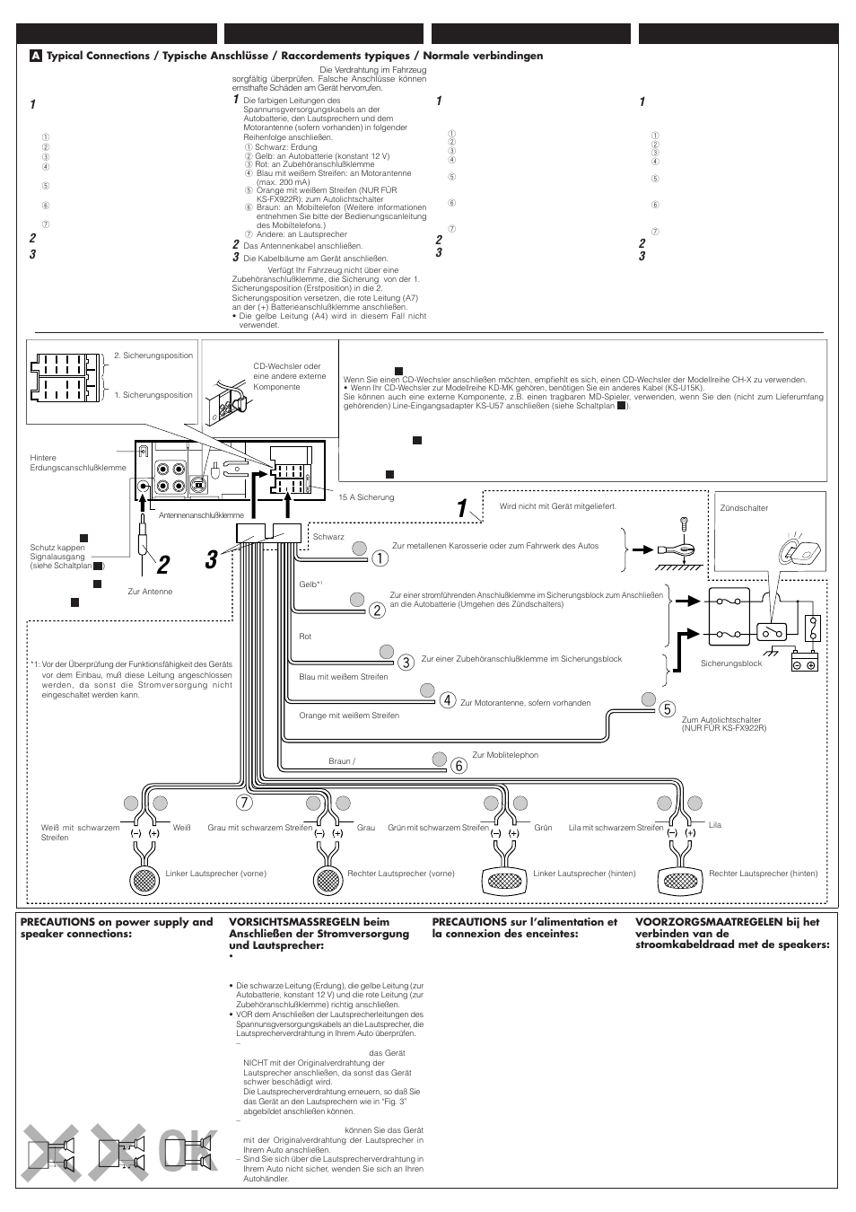 Français deutsch nederlands english | JVC KS-FX922R User Manual | Page 39 / 40