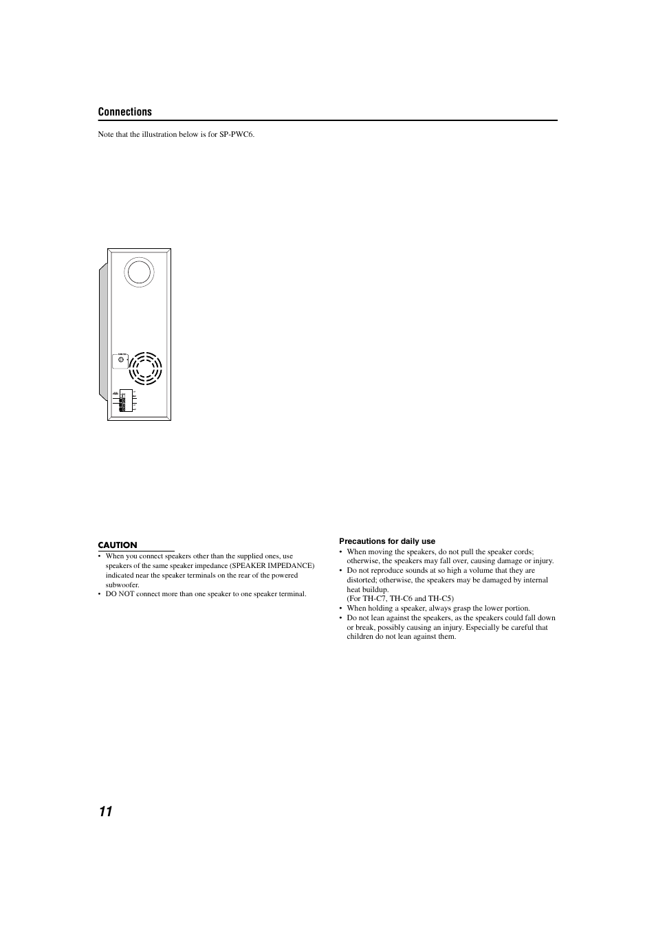 JVC TH-C7 TH-C6 User Manual | Page 14 / 51