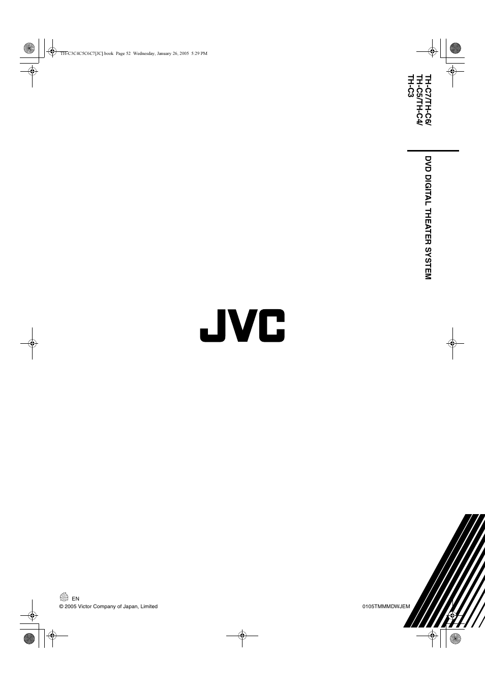 JVC TH-C7 TH-C6 User Manual | Page 51 / 51