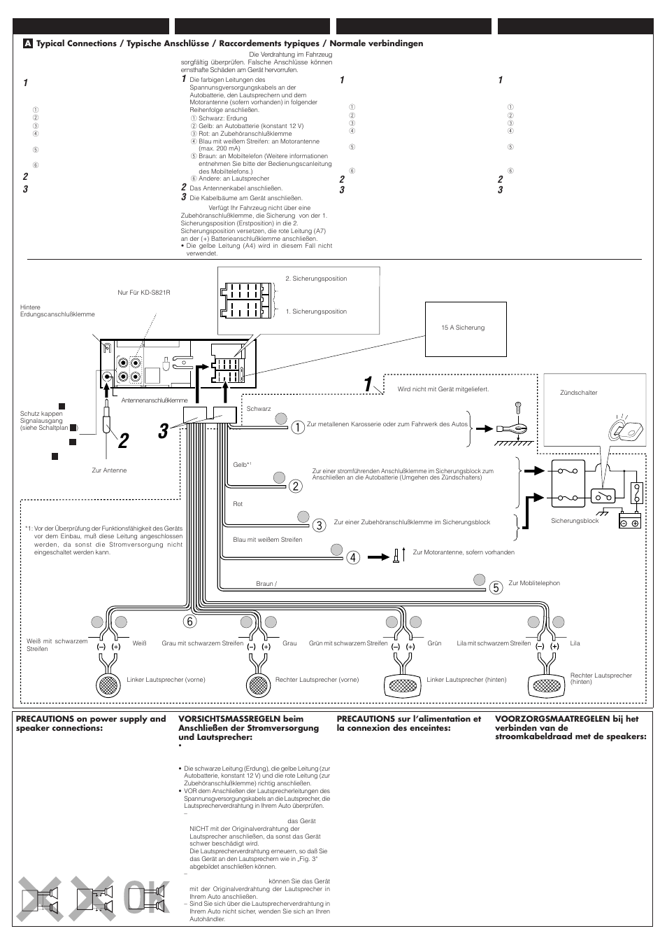 JVC KD-S733R User Manual | Page 3 / 4