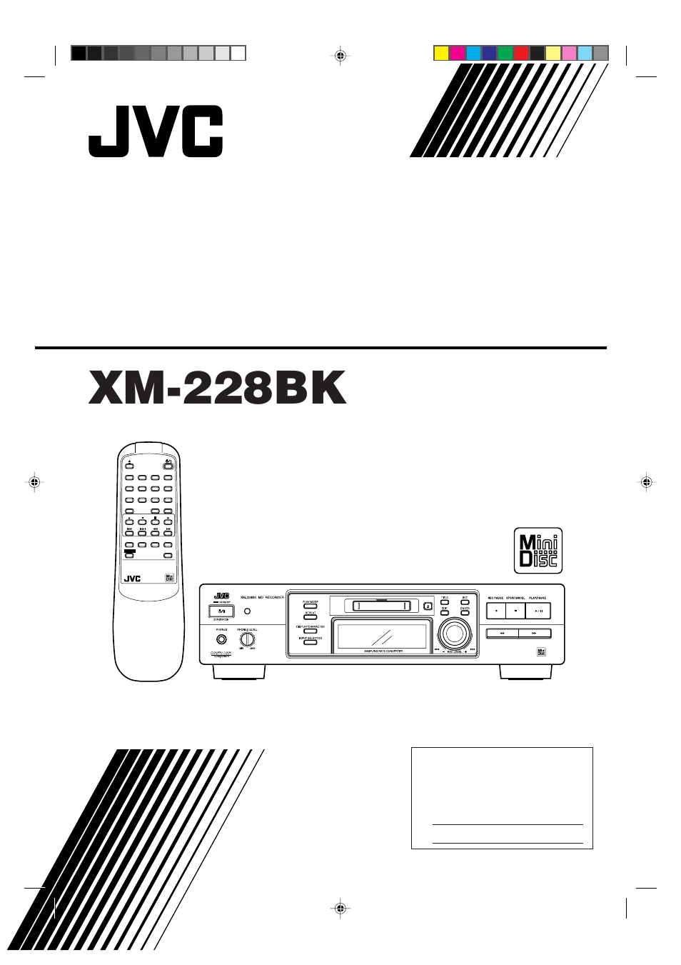 JVC XM-228BK User Manual | 21 pages