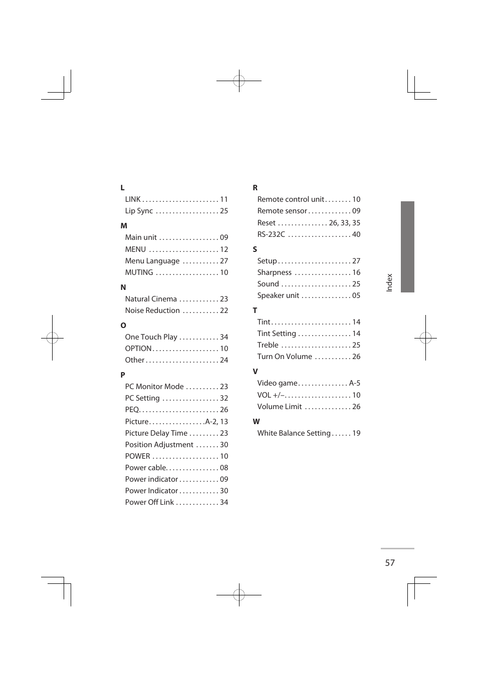 JVC LT-32WX50 User Manual | Page 76 / 79