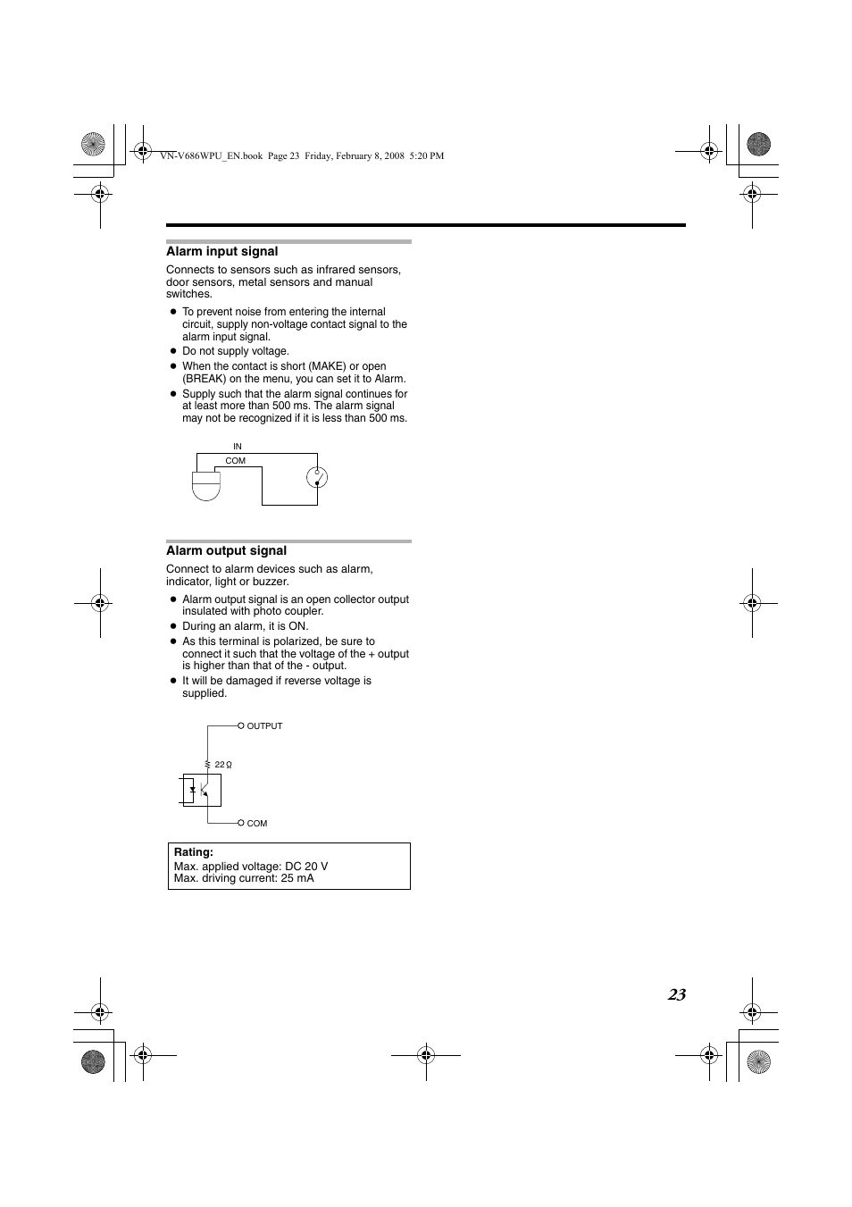 JVC VN-V686WPU User Manual | Page 23 / 119
