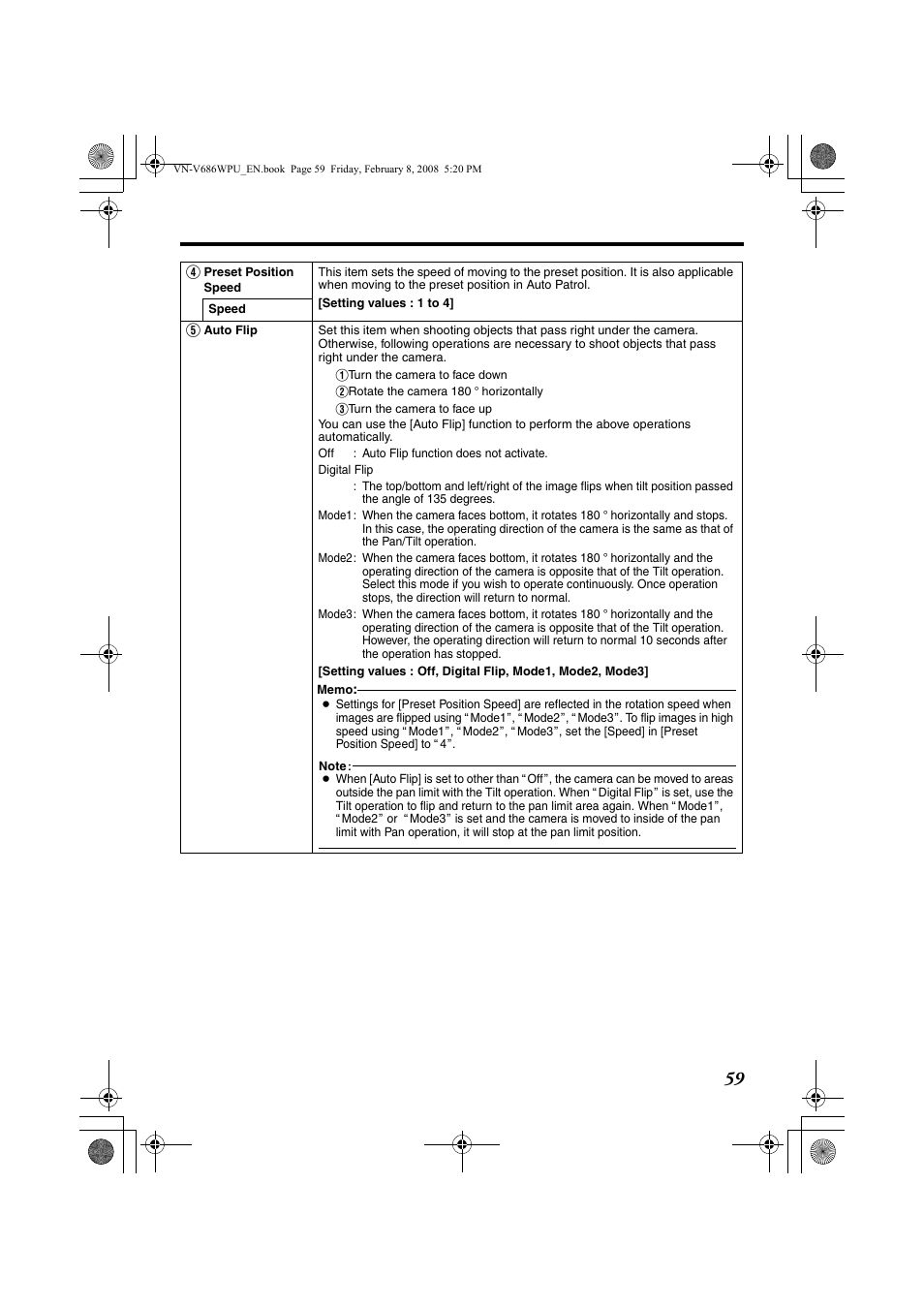 JVC VN-V686WPU User Manual | Page 59 / 119