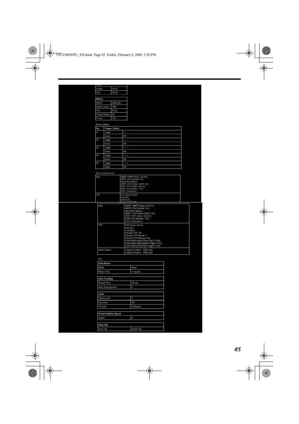 JVC VN-V686WPU User Manual | Page 85 / 119