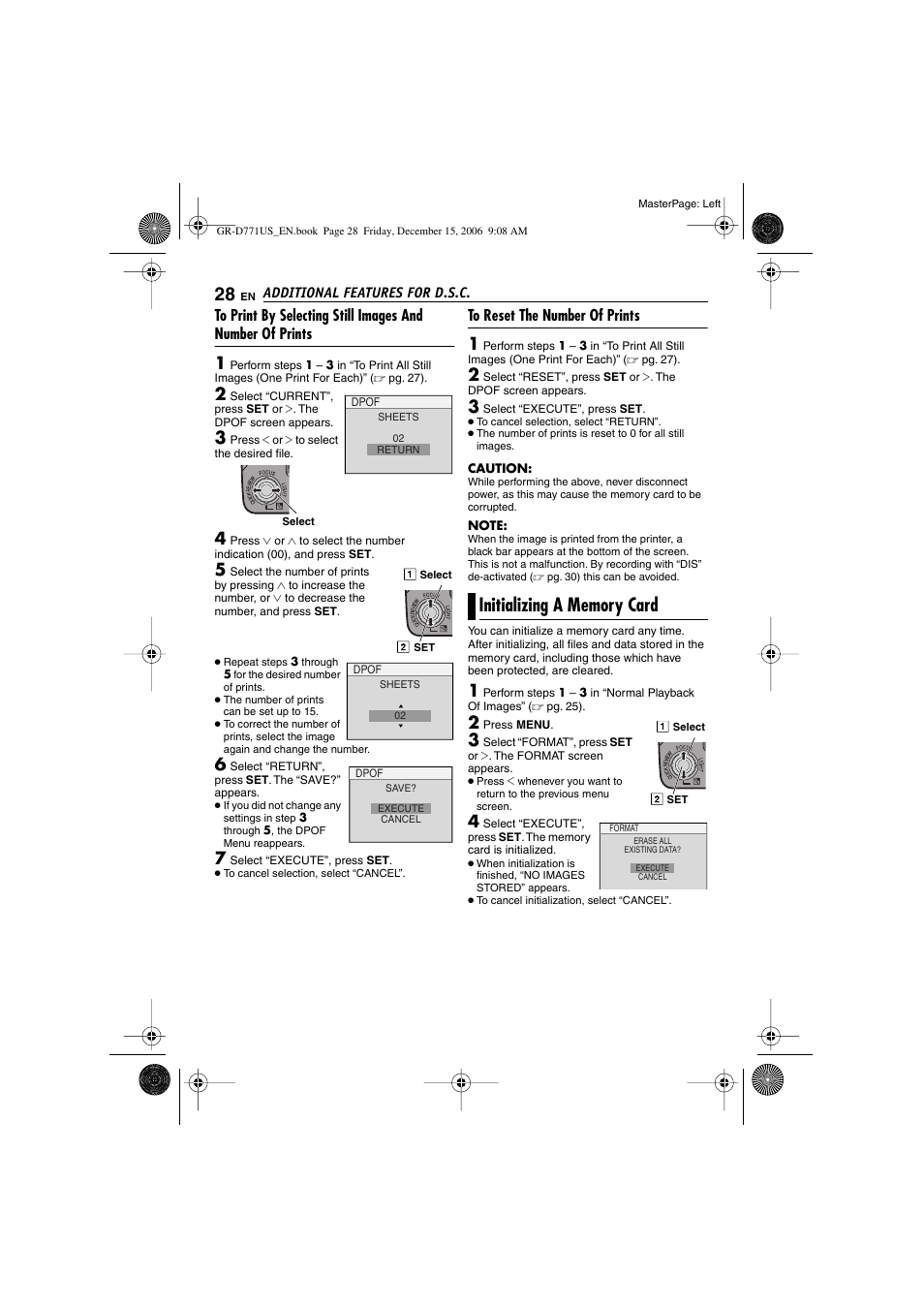 JVC GR-D771U User Manual | Page 28 / 48
