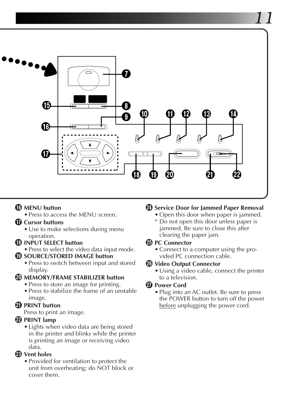 78 9 0 * ^ % & ! @ # $ ( ) q w | JVC 0199MNV*UN*SW User Manual | Page 11 / 52
