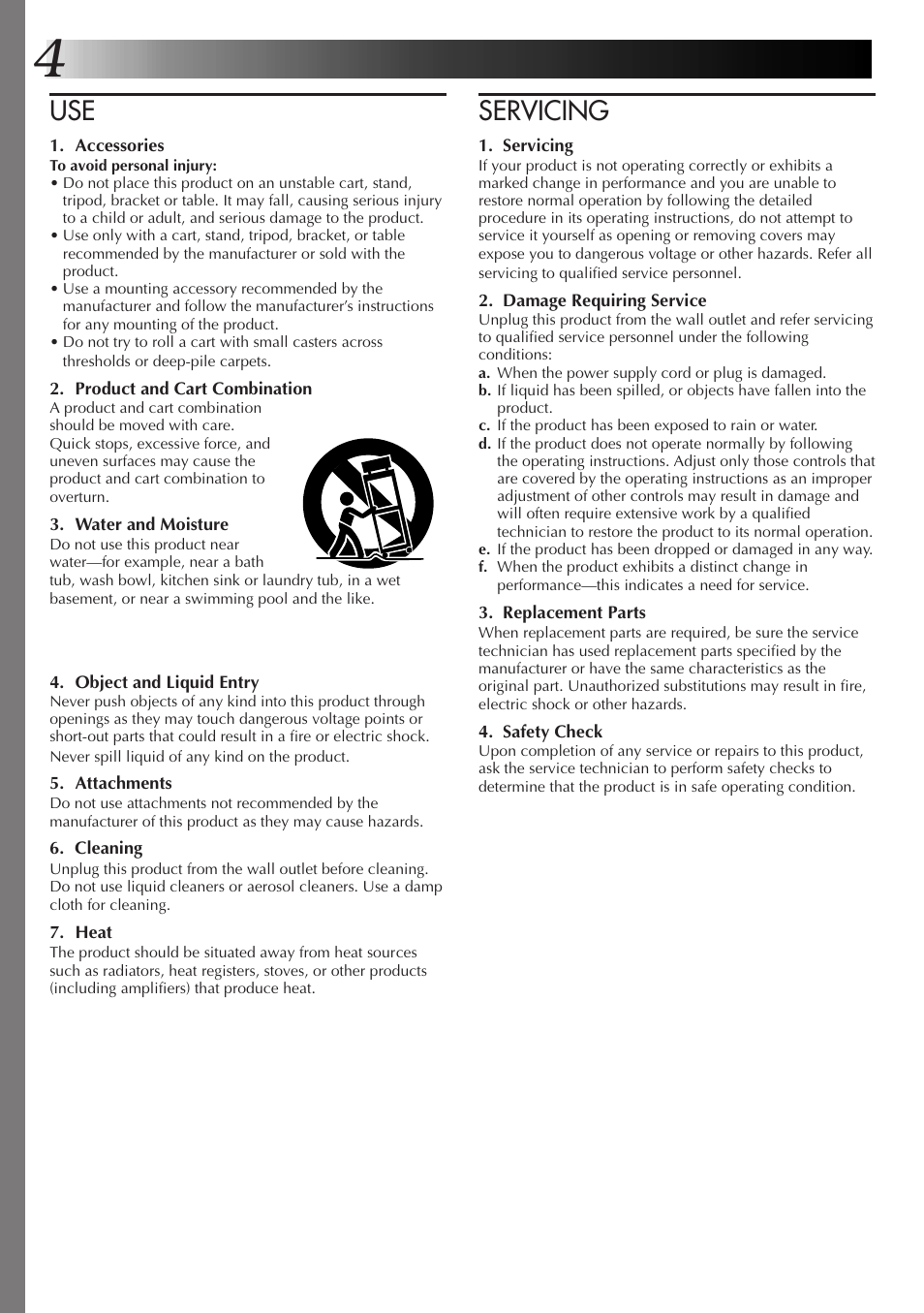 Servicing | JVC 0199MNV*UN*SW User Manual | Page 4 / 52