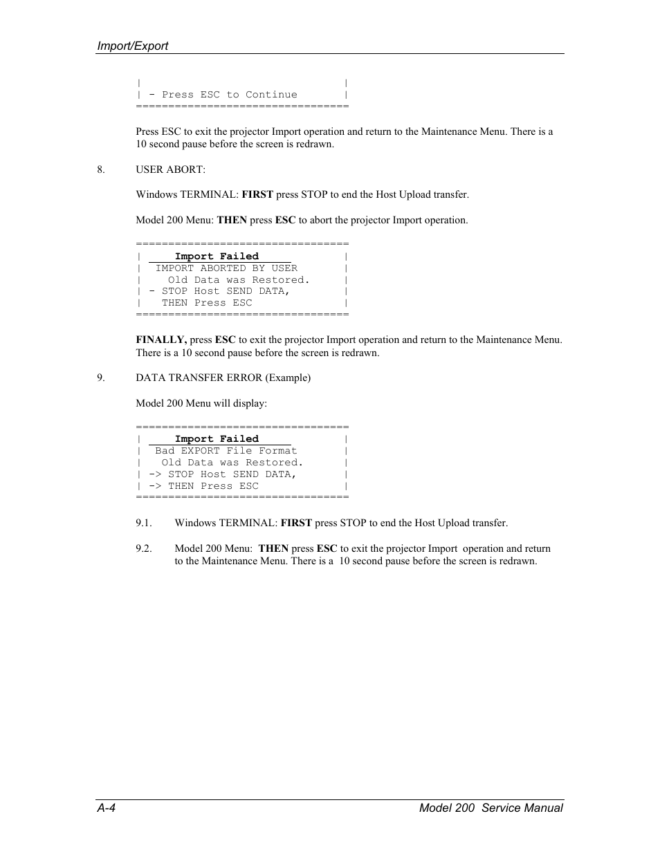 JVC Model 200 User Manual | Page 135 / 140
