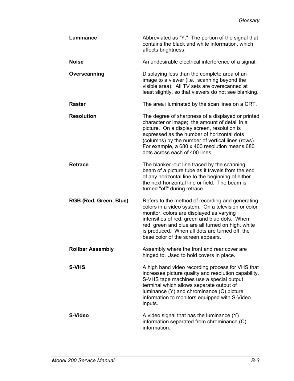 JVC Model 200 User Manual | Page 138 / 140