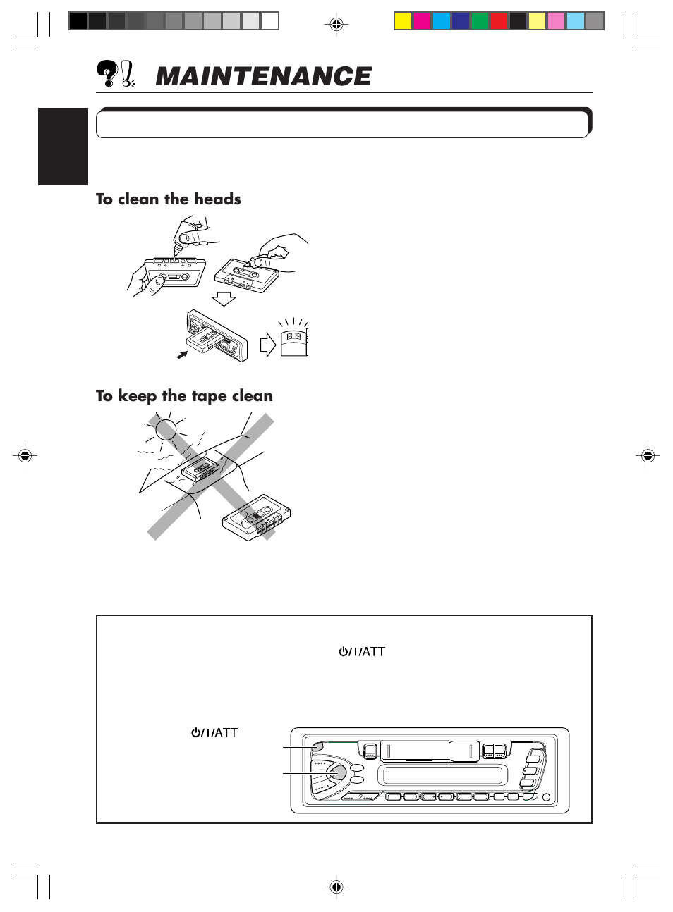 Maintenance, How to reset your unit | JVC KS-FX201 User Manual | Page 18 / 24
